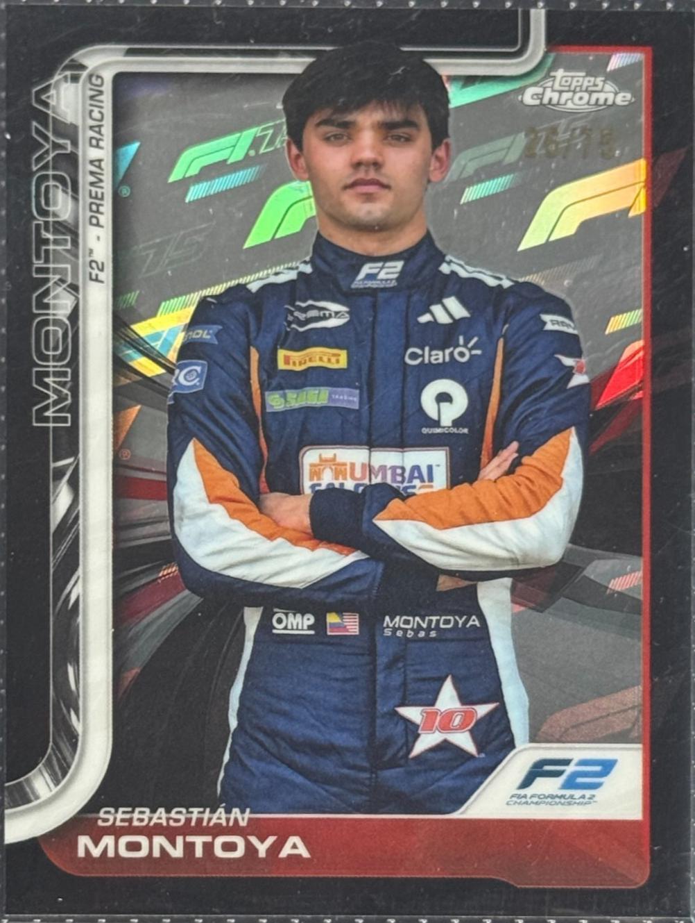 Sebastian Montoya [75th Anniversary Refractor] #30