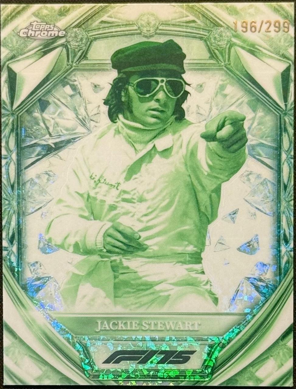 Jackie Stewart [Night Vision Mini-Diamond Refractor] #D75-43