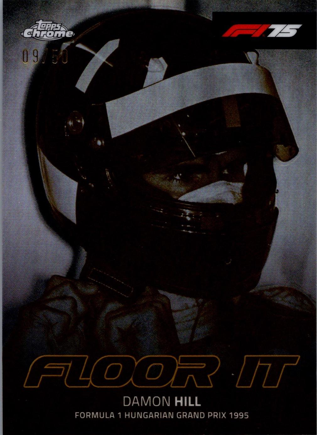 Damon Hill [Gold Refractor] #FI-2
