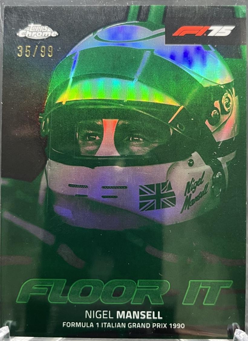 Nigel Mansell [Green Refractor] #FI-9