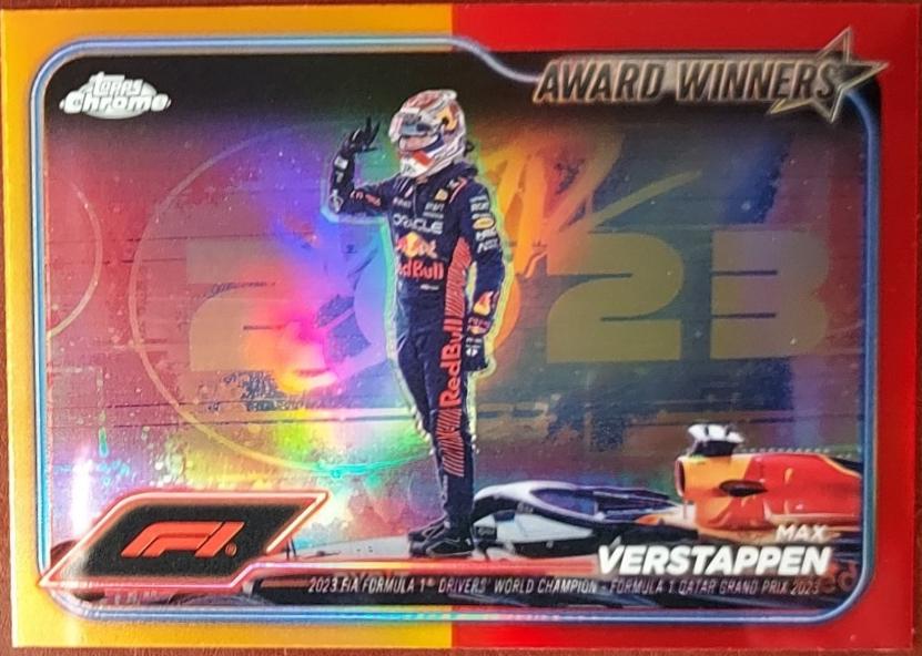 Max Verstappen [Orange Red Refractor] #183
