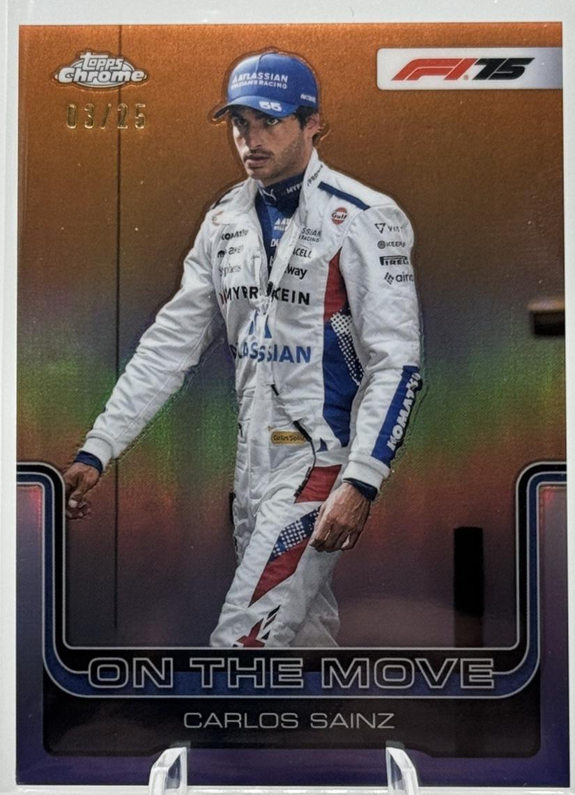 Carlos Sainz [Orange Refractor] #189