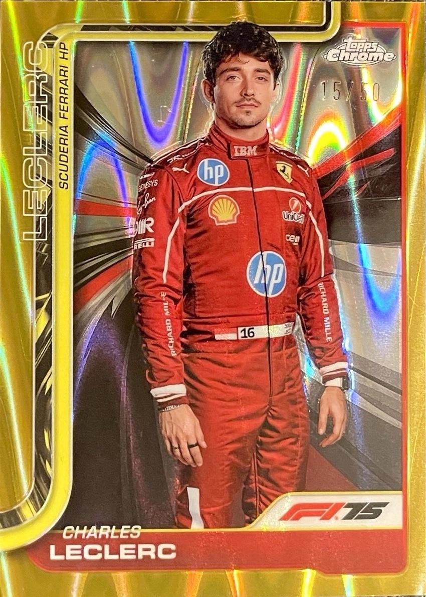Charles Leclerc [Gold RayWave Refractor] #3