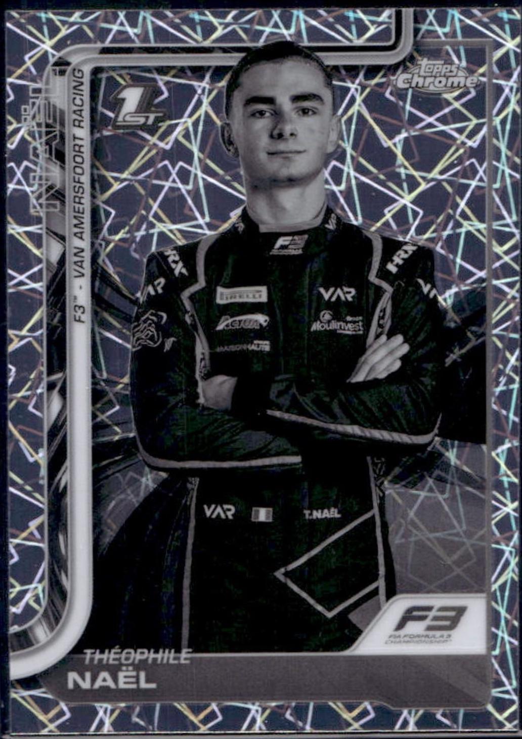 Theophile Nael [Black White Lazer Refractor] #58
