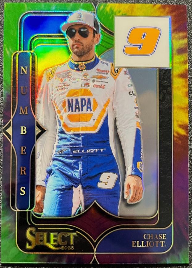 Chase Elliott [Tie-Dye Ice Prizm] #14