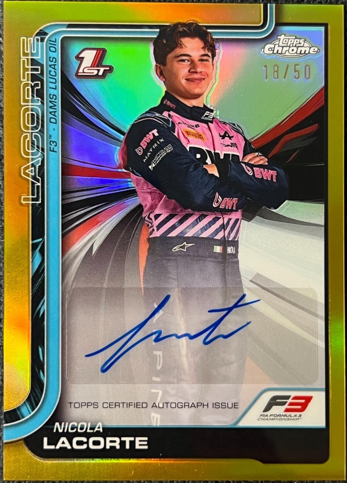 Nicola Lacorte [Gold Refractor] #CAC-LAC