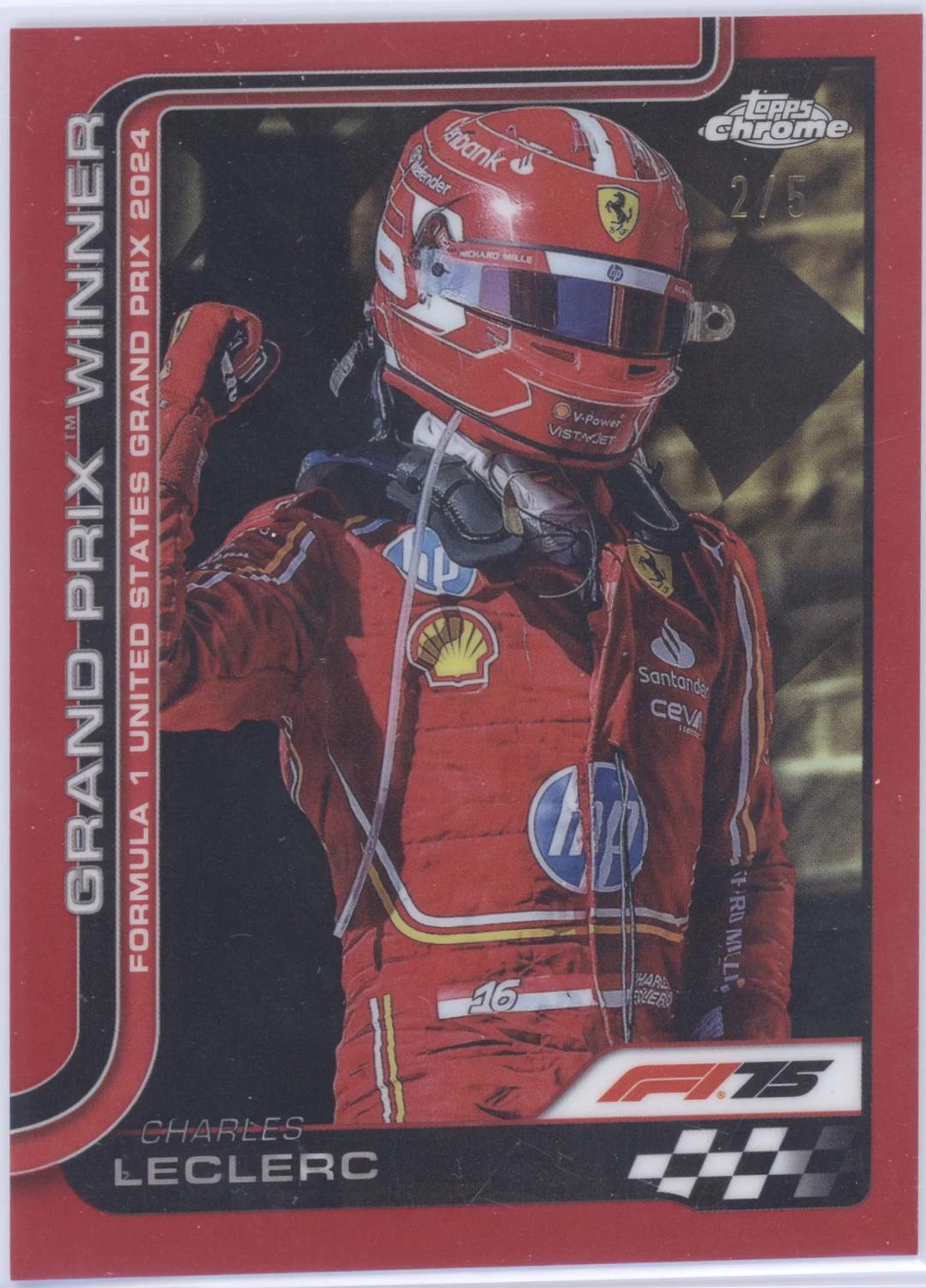 Charles Leclerc [Red Refractor] #111