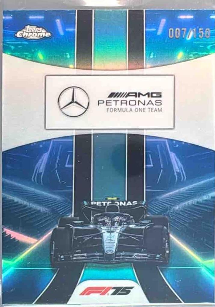 Mercedes-AMG PETRONAS [Blue Refractor] #177