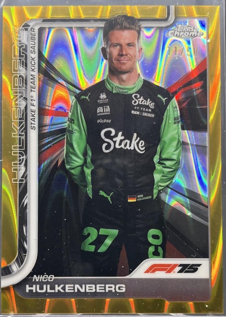 Nico Hulkenberg [Gold RayWave Refractor] #19