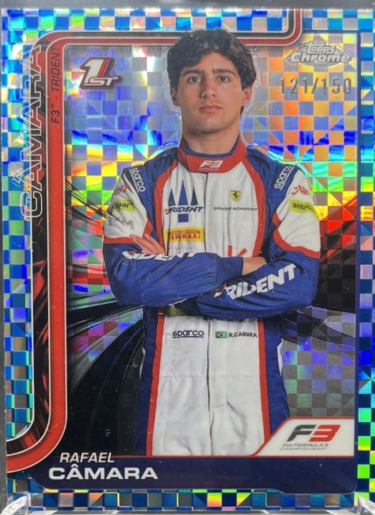 Rafael Camara [Blue Checker Flag Refractor] #47