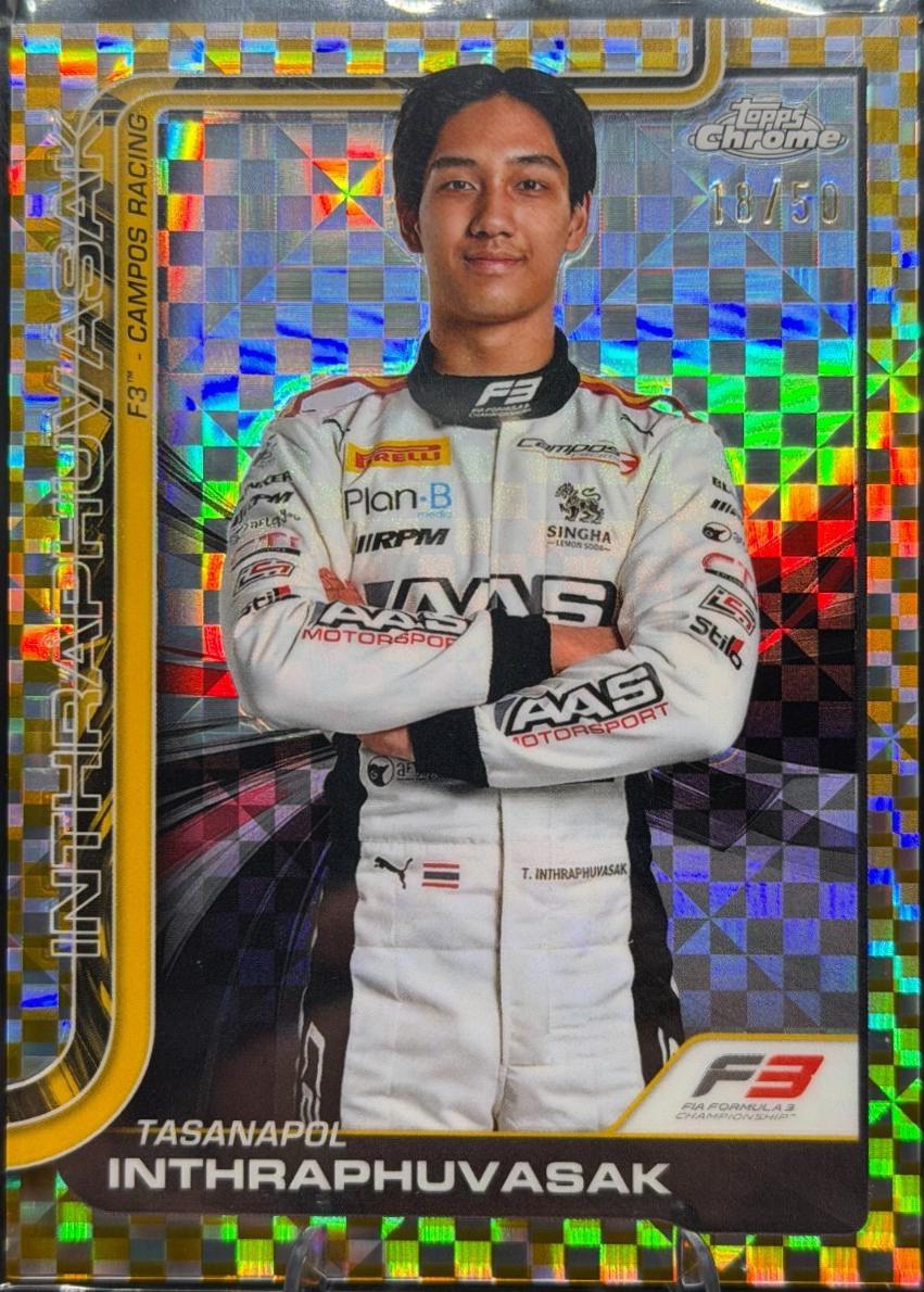 Tasanapol Inthraphuvasak [Gold Checker Flag Refractor] #53