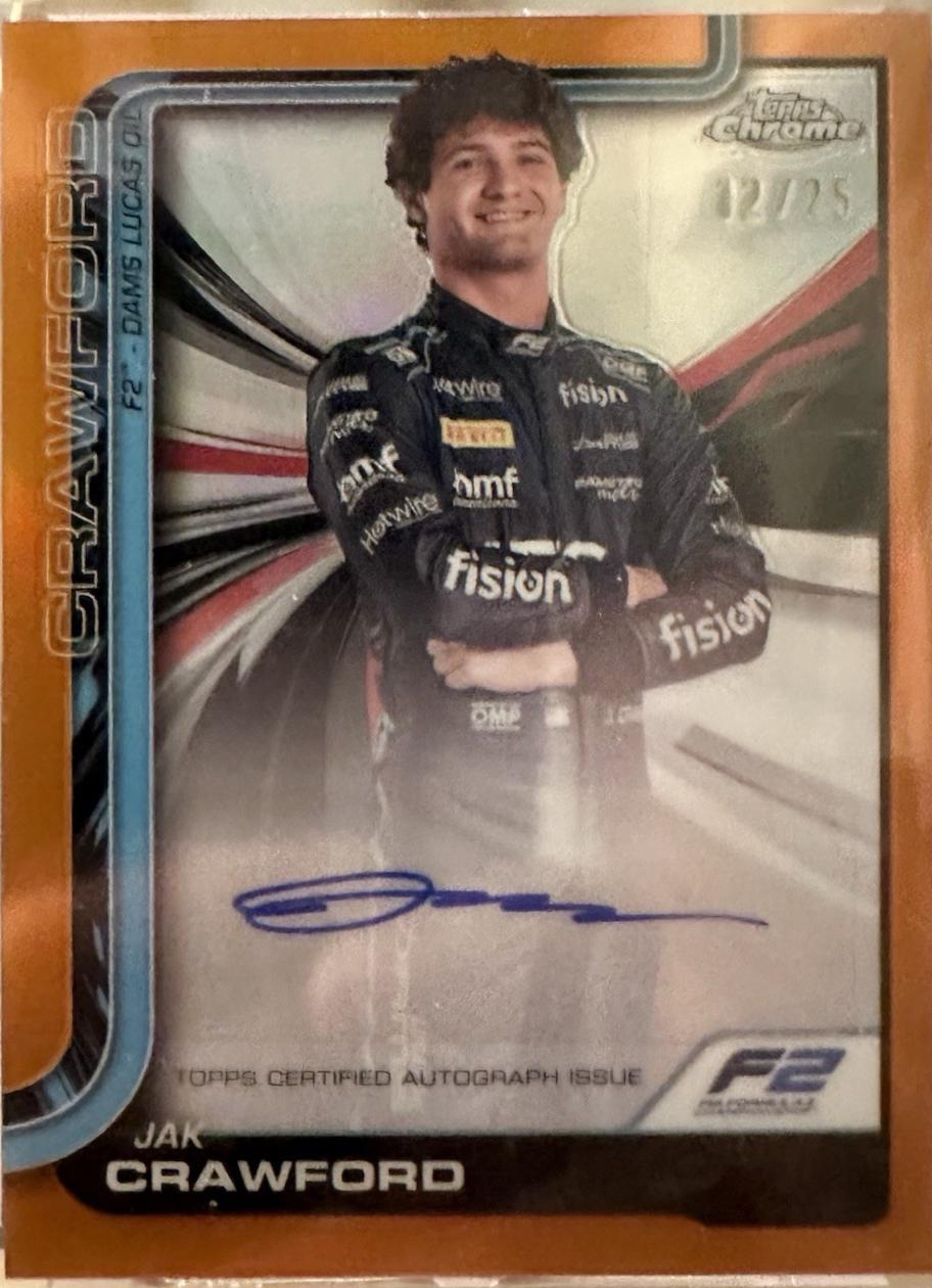 Jak Crawford [Orange Refractor] #CAC-CRA