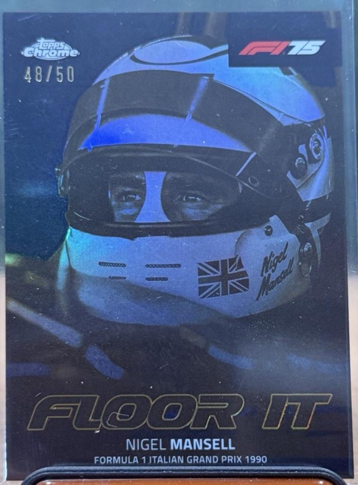 Nigel Mansell [Gold Refractor] #FI-9
