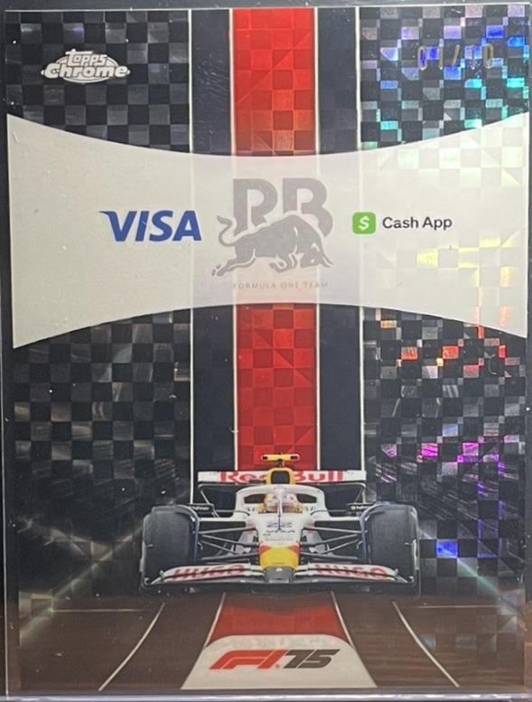 Visa Cash App Racing Bulls [Black Checker Flag Refractor] #179