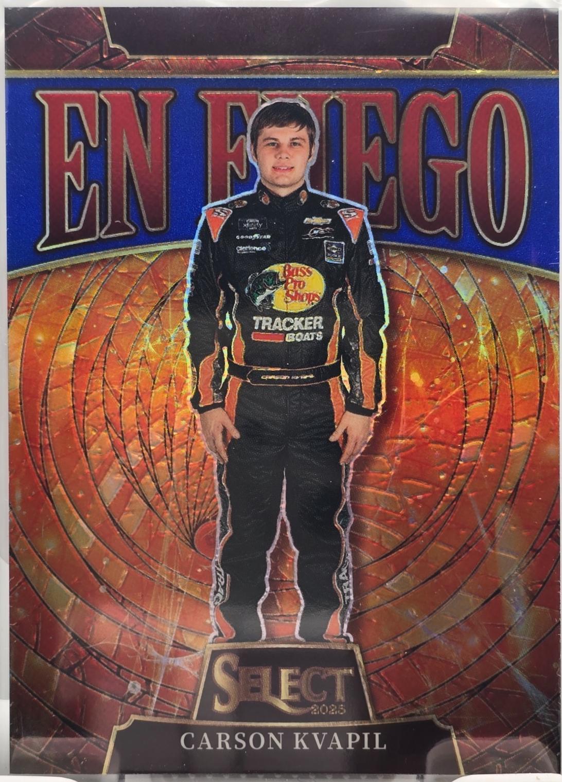 Carson Kvapil [Blue Prizm] #28