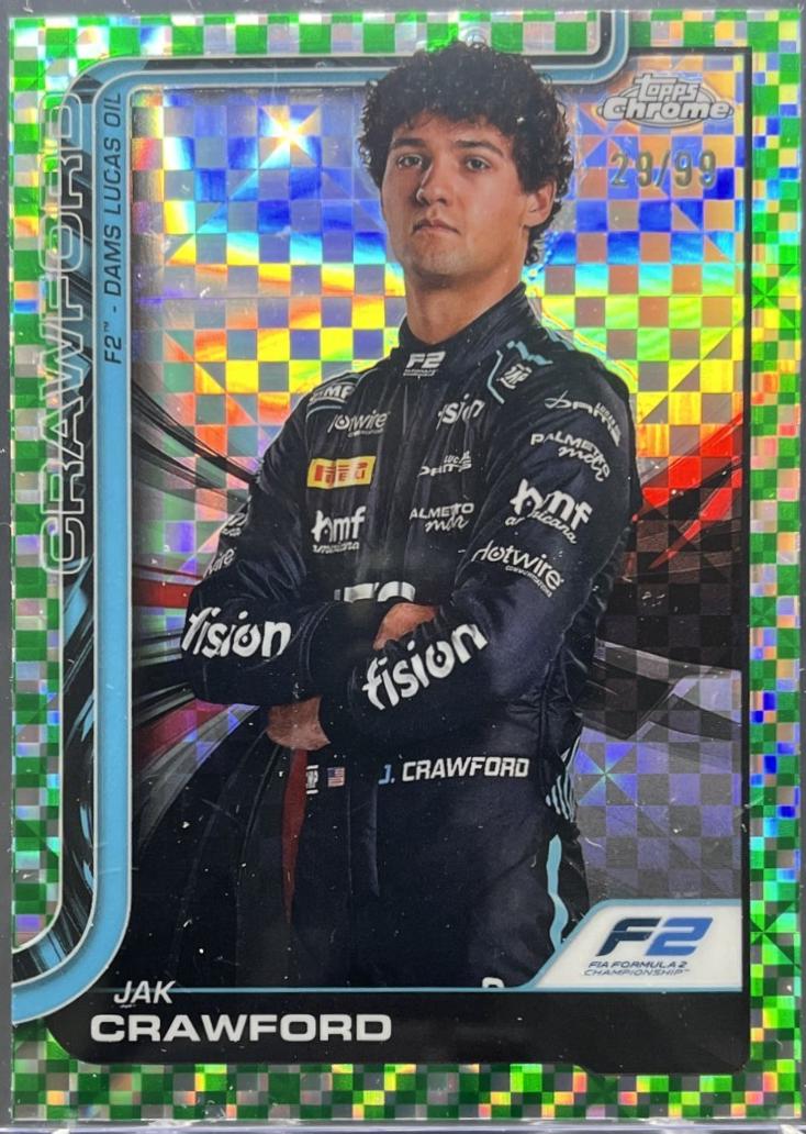 Jak Crawford [Green Checker Flag Refractor] #31