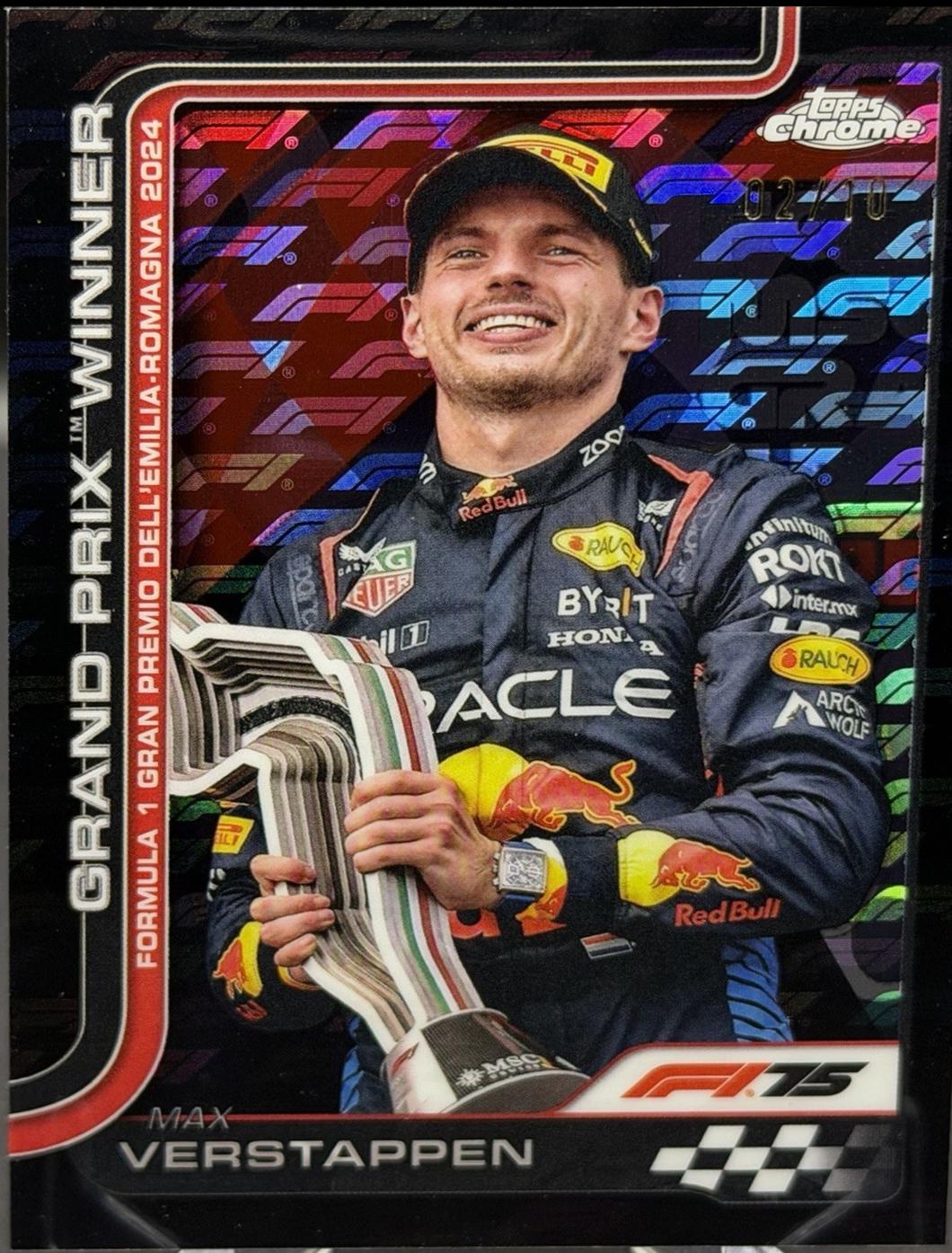 Max Verstappen [Black Refractor] #99