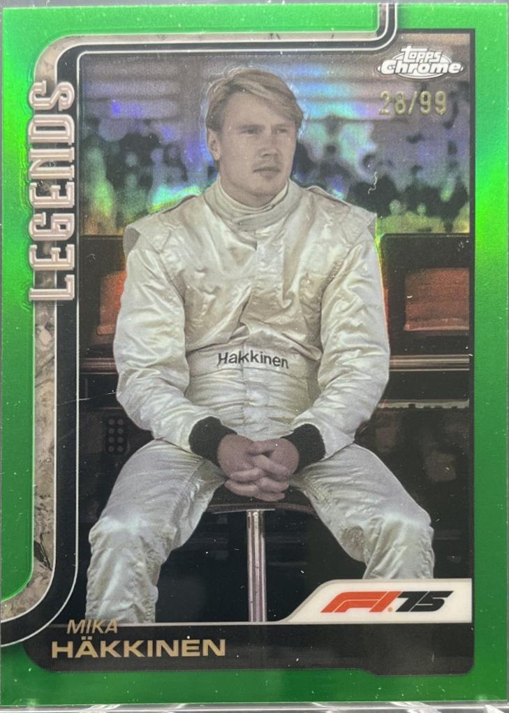 Mika Hakkinen [Green Refractor] #159