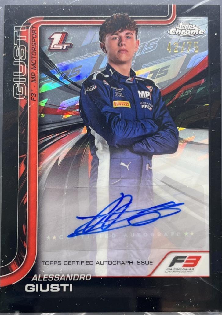 Alessandro Giusti [75th Anniversary Refractor] #CAC-GIU