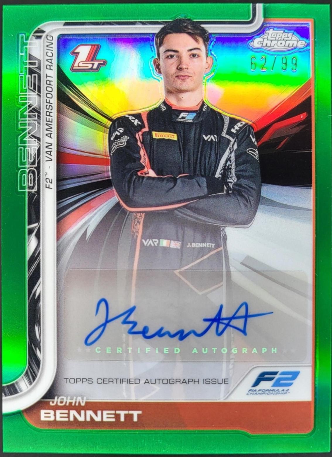 John Bennett [Green Refractor] #CAC-BEN