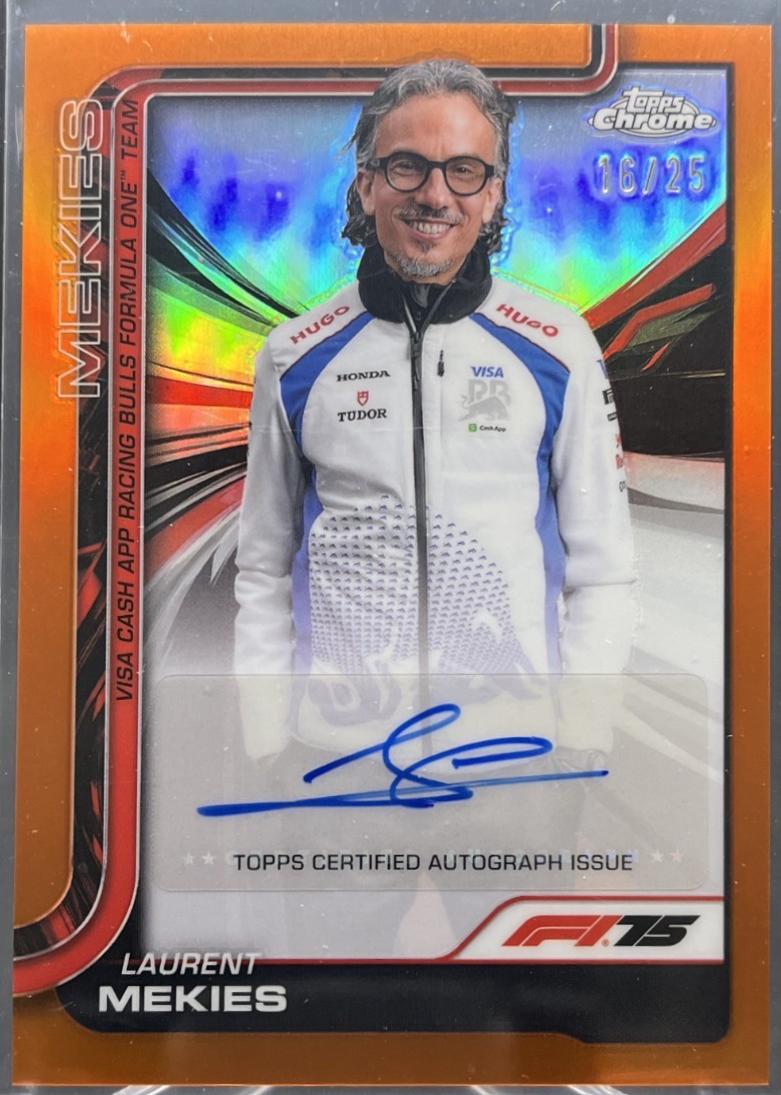 Laurent Mekies [Orange RayWave] #CAC-MEK