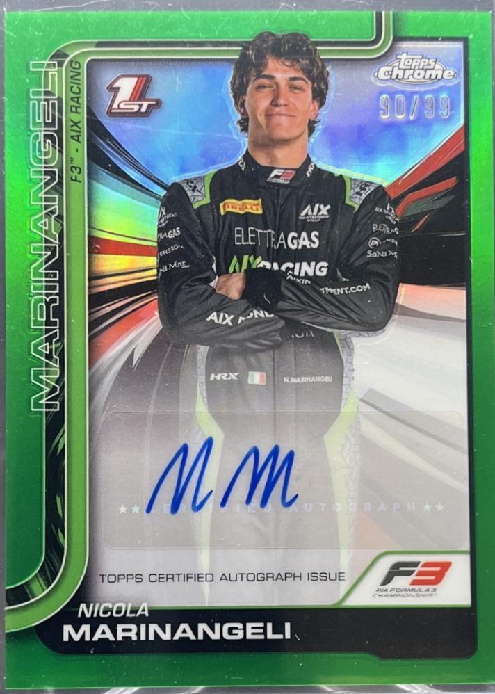 Nicola Marinangeli [Green Refractor] #CAC-MARI