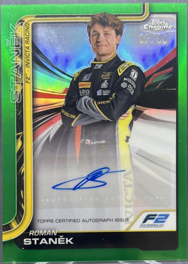 Roman Stanek [Green Refractor] #CAC-STA
