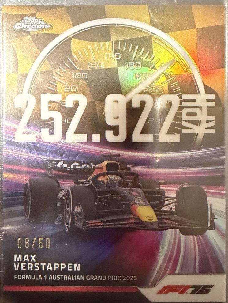 Max Verstappen [Gold Refractor] #TS-1
