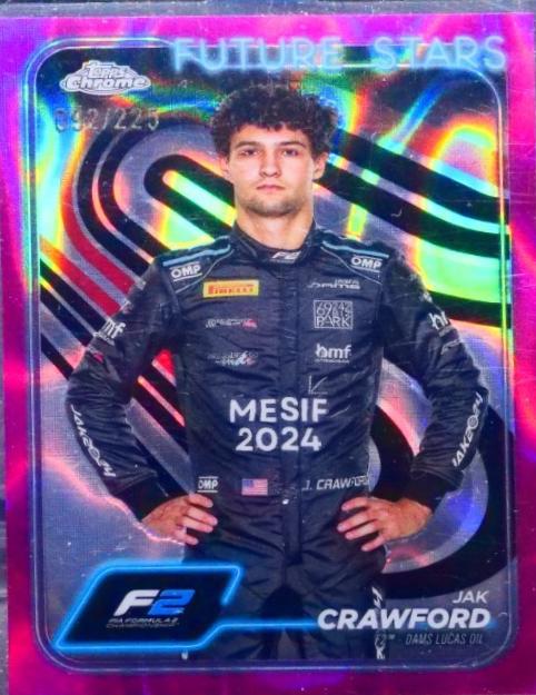 Jak Crawford [Pink RayWave Refractor] #33