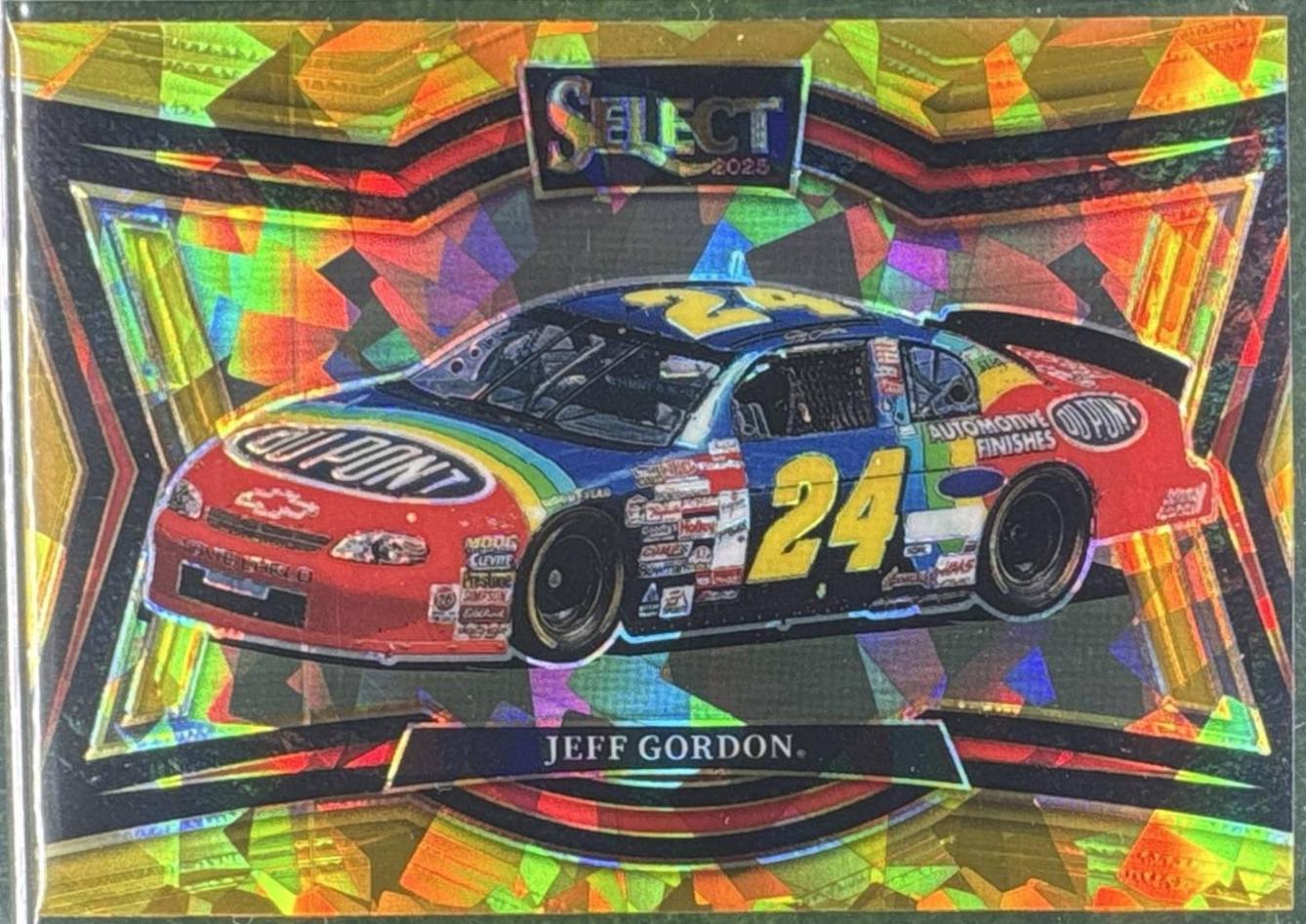 Jeff Gordon [Gold Ice Prizm] #101