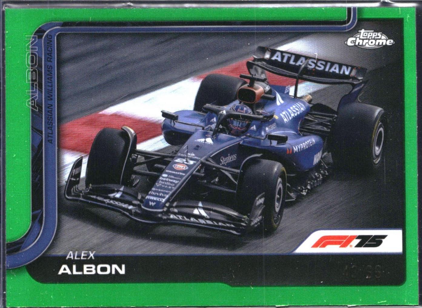 Alex Albon [Green Refractor] #89