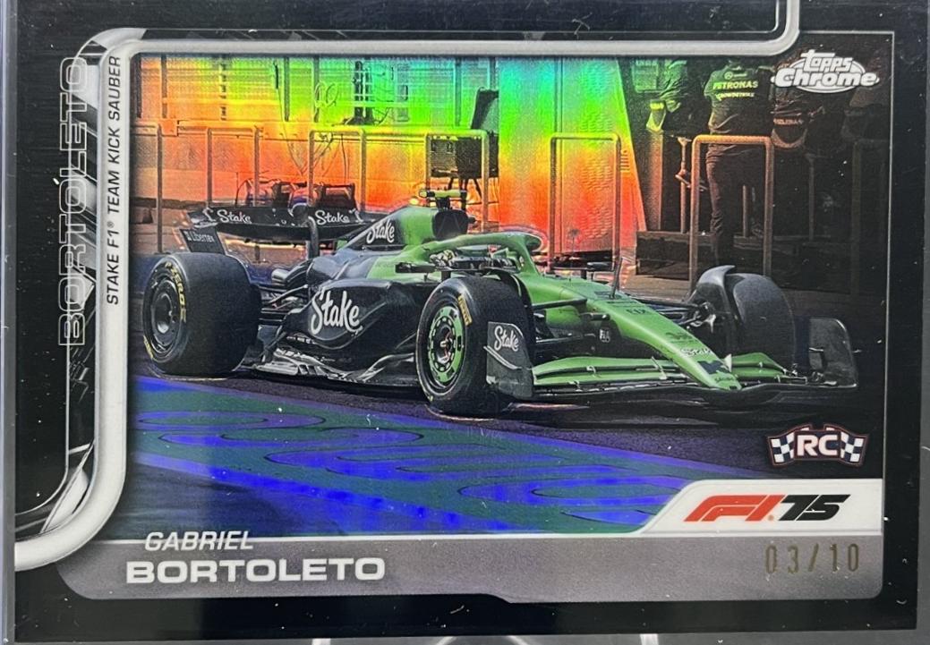 Gabriel Bortoleto [Black Refractor] #92