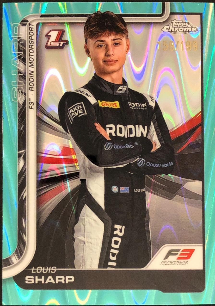 Louis Sharp [Aqua Raywave Refractor] #68