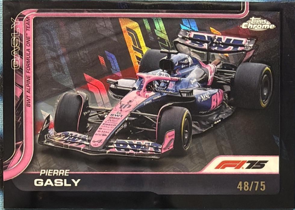 Pierre Gasly [75th Anniversary Refractor] #88