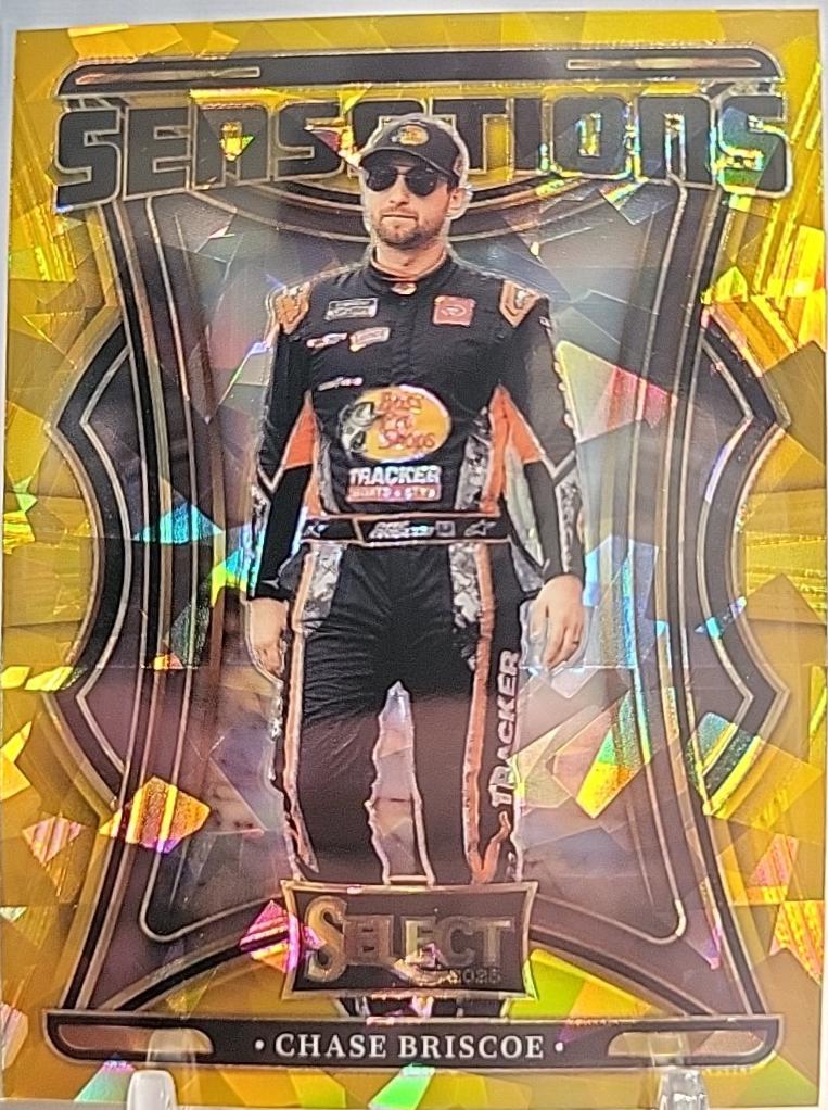 Chase Briscoe [Gold Ice Prizm] #13