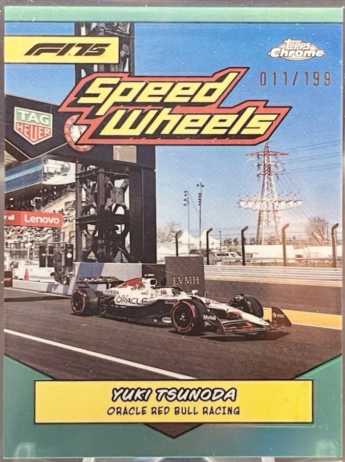 Yuki Tsunoda [Aqua Refractor] #75-RBR