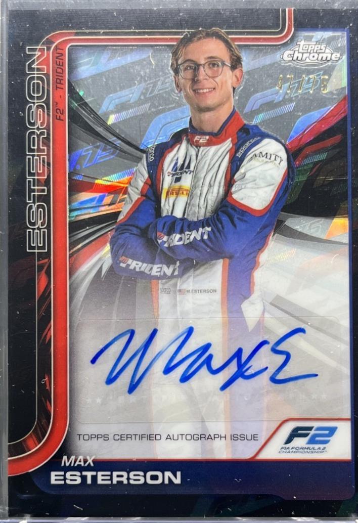 Max Esterson [75th Anniversary Refractor] #CAC-EST