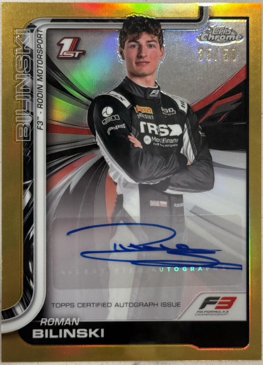 Roman Bilinski [Gold Refractor] #CAC-BIL