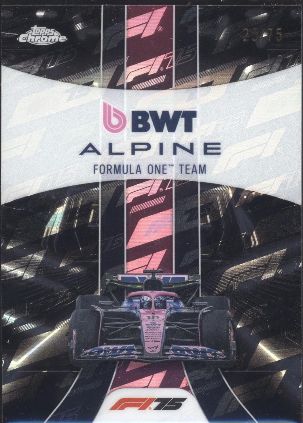 BWT Alpine F1 Team [75th Anniversary Refractor] #181