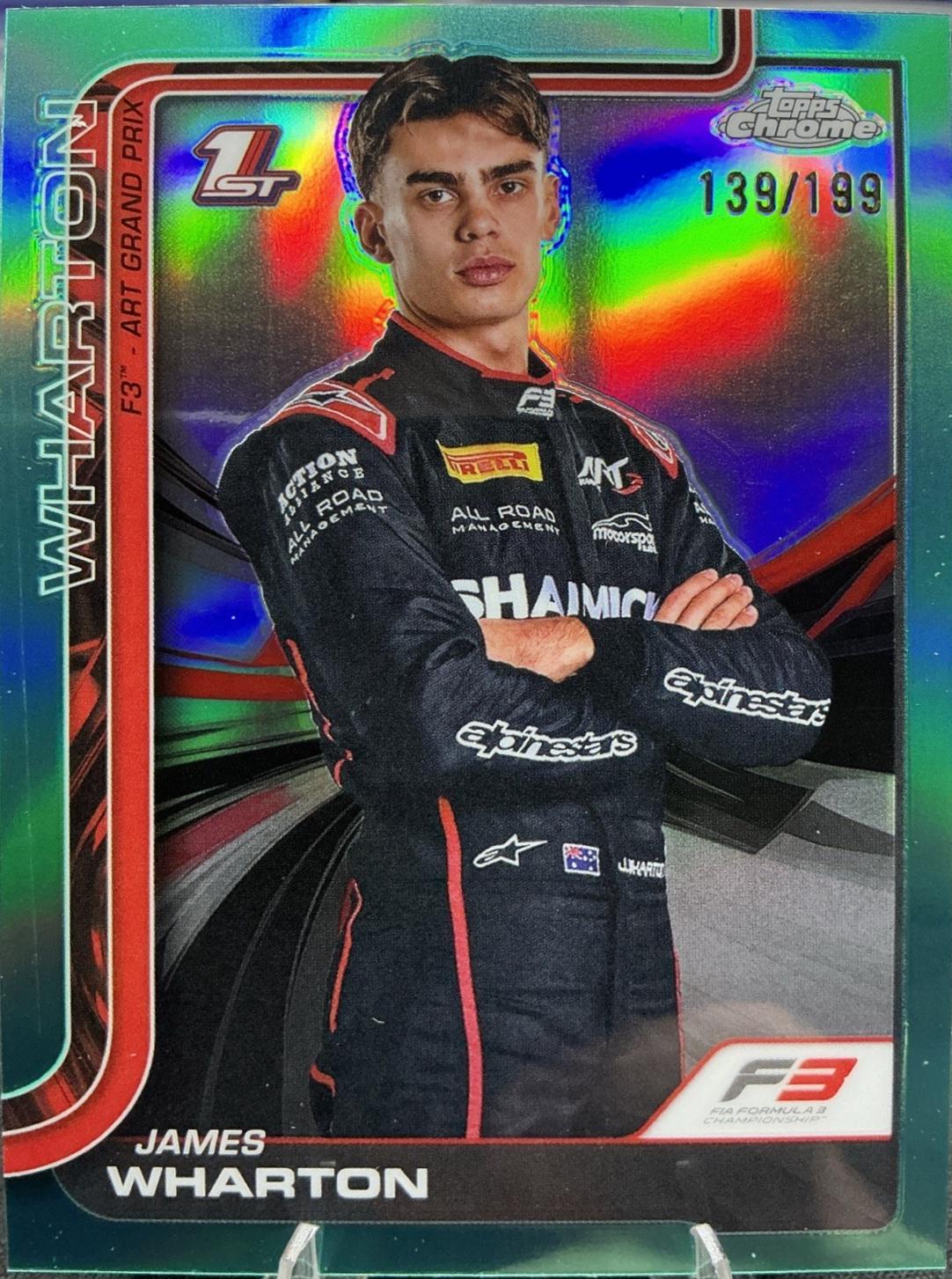 James Wharton [Aqua Refractor] #61