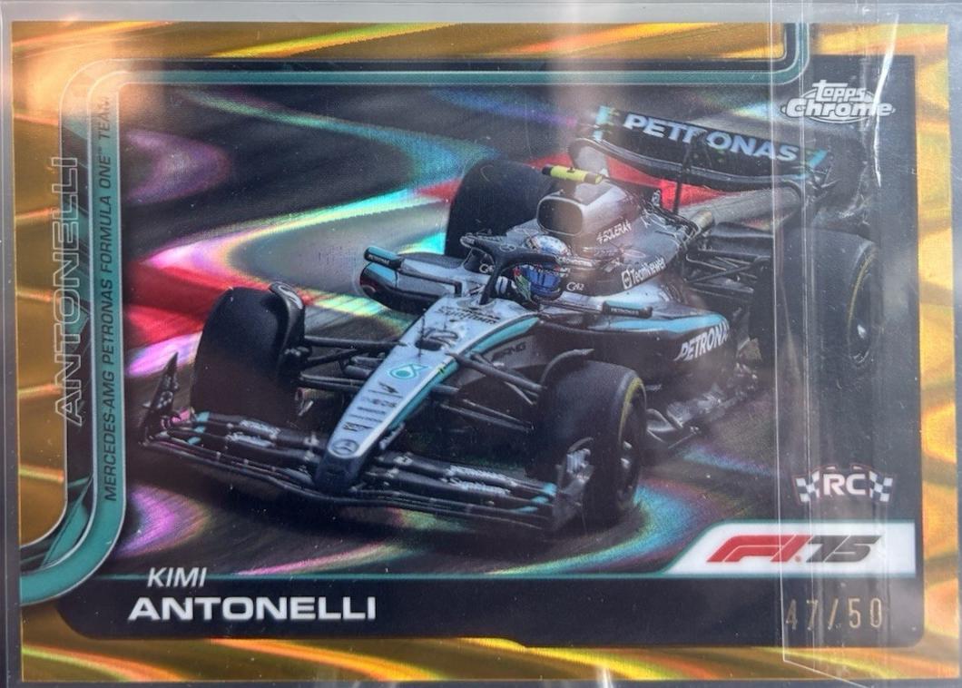 Kimi Antonelli [Gold Refractor] #80