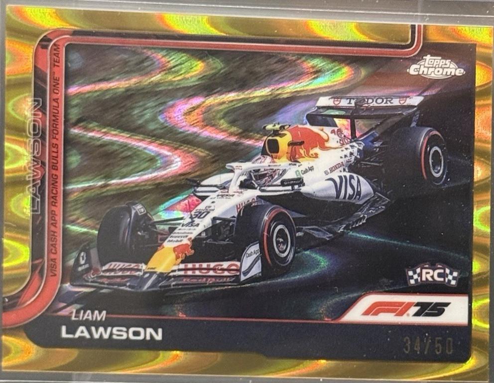 Liam Lawson [Gold Refractor] #83