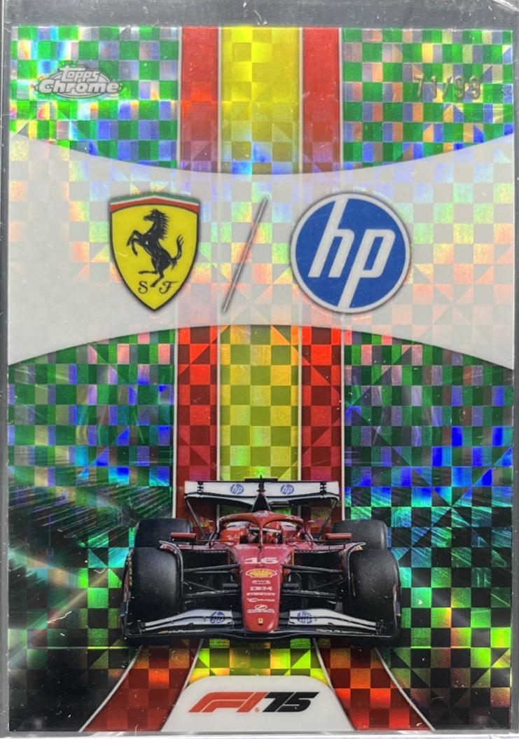 Scuderia Ferrari [Green Checker Flag Refractor] #175