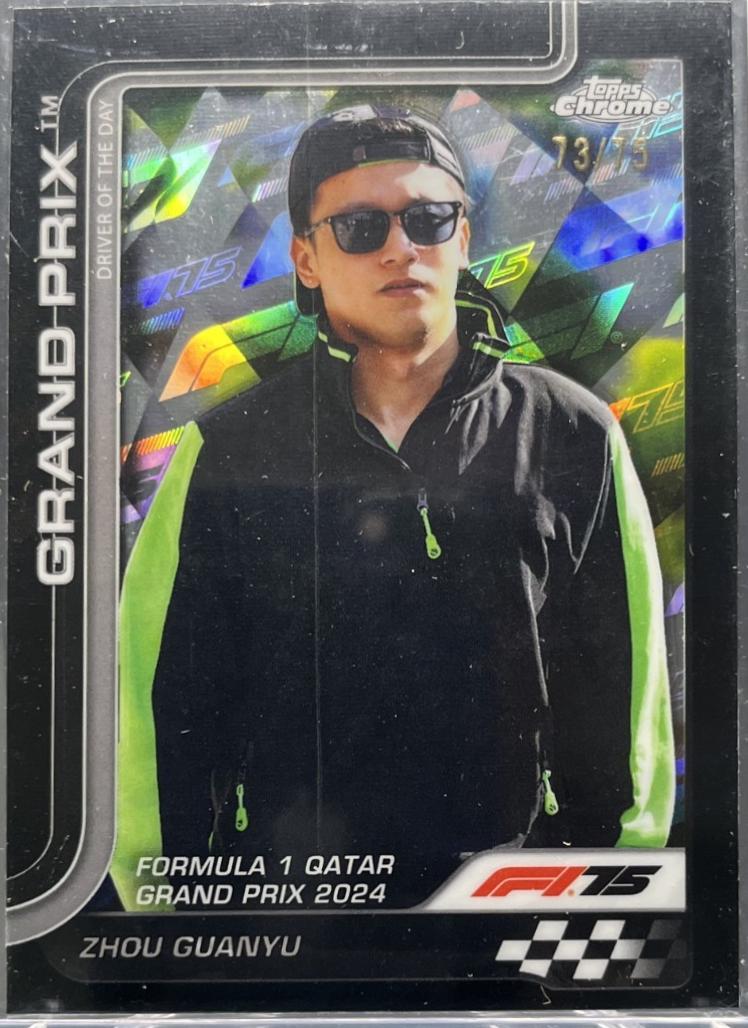 Zhou Guanyu [75th Anniversary Refractor] #144
