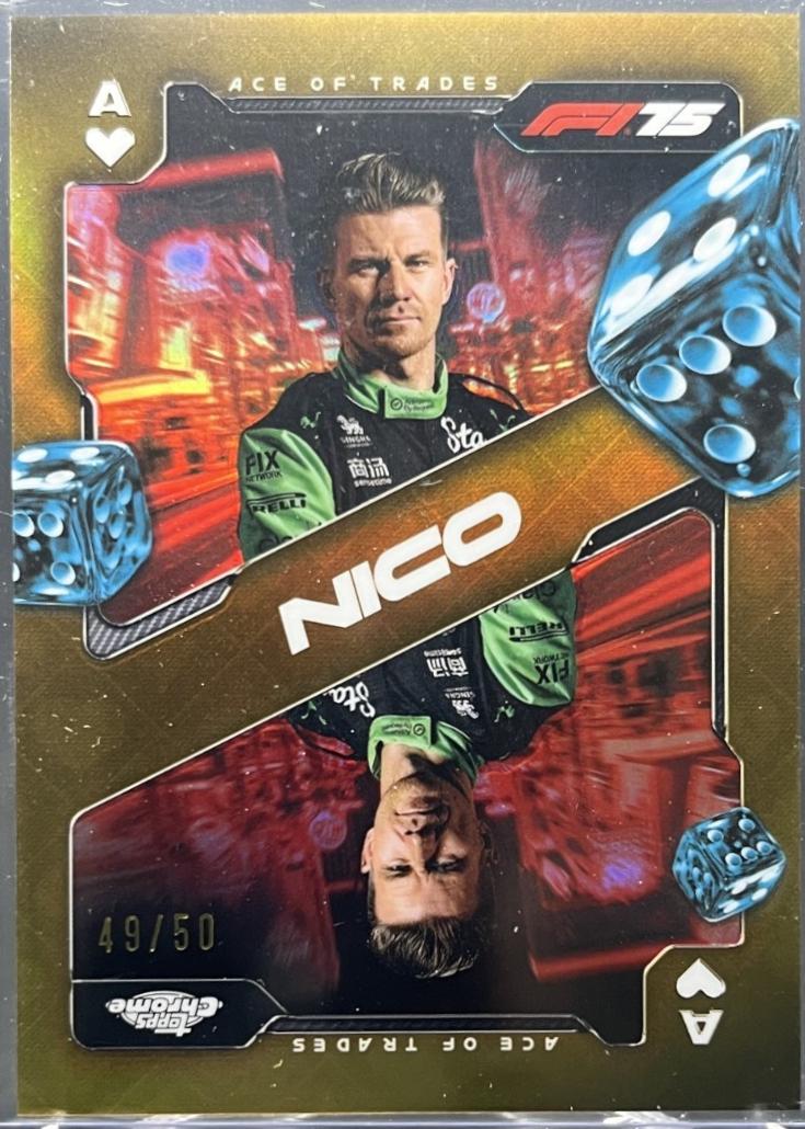 Nico Hulkenberg [Gold Refractor] #SCA-10
