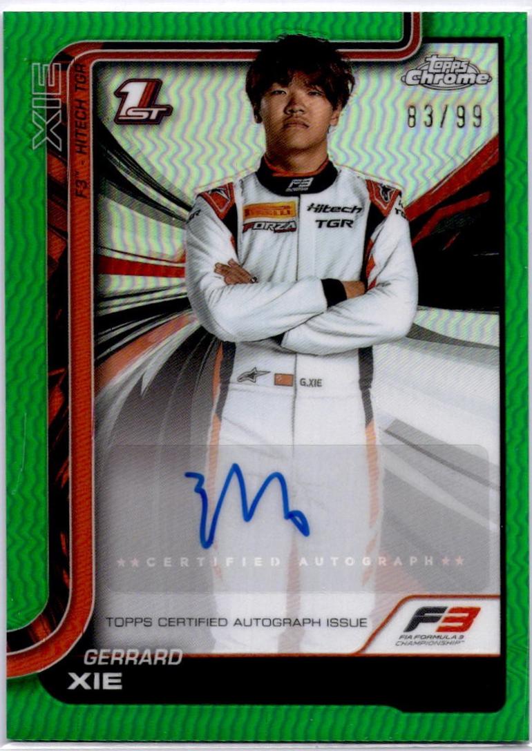 Gerrard Xie [Green Refractor] #CAC-XIE