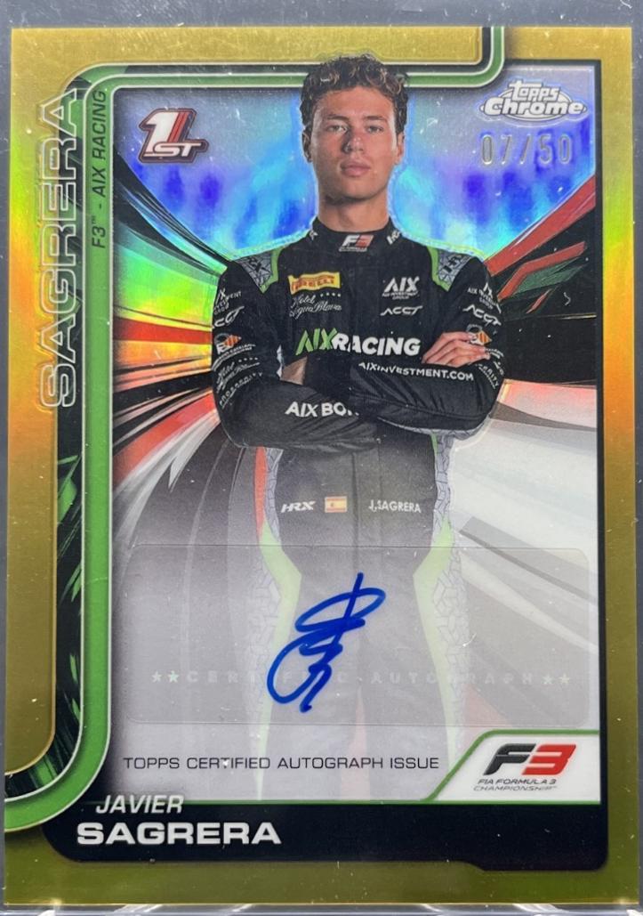 Javier Sagrera [Gold Refractor] #CAC-SAG