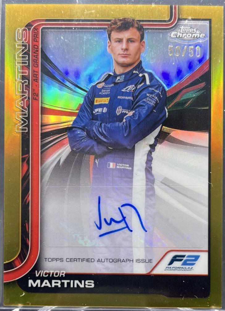 Victor Martins [Gold Refractor] #CAC-MART