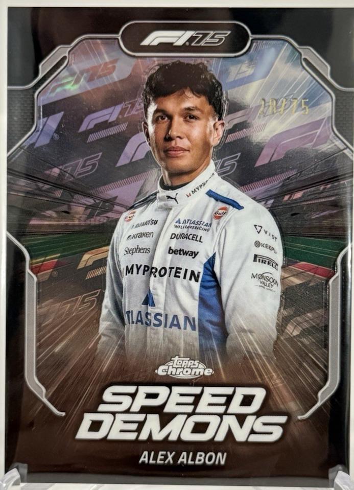 Alex Albon [75th Anniversary] #SD-7