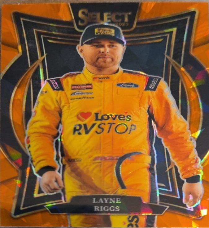 Layne Riggs [Orange Ice Prizm] #9